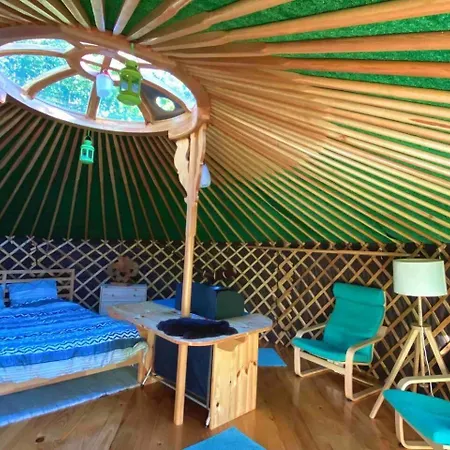 펜션 Panoramic Yurt - Naturviana Portela Susa